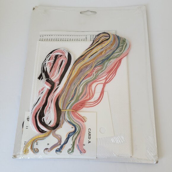 Vtg JanLynn Counted Cross Stitch Kit 2004 Sassy Stitcher #178-0501 Sealed - Picture 2 of 6